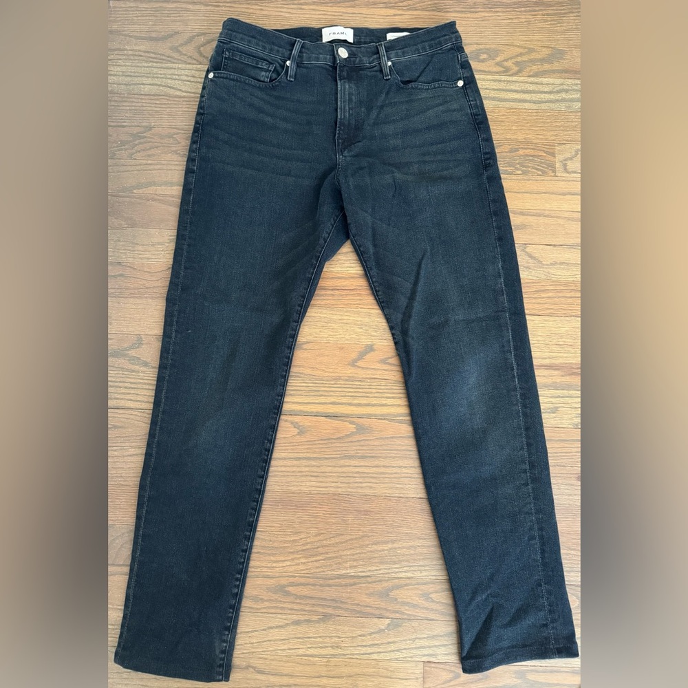 Frame Denim Men's Slim Jeans in Blue Wash